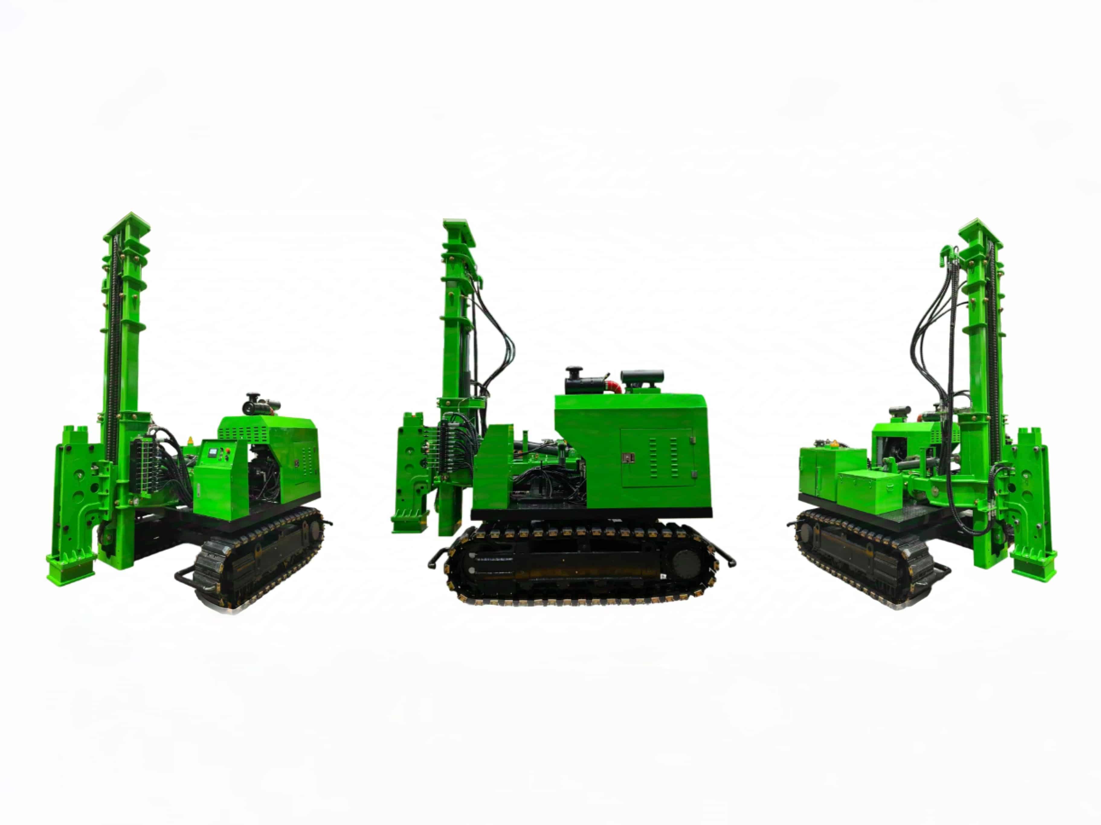 Sản phẩm mới Máy đóng cọc năng lượng mặt trời！Tezhong Machinery đã phát triển và sản xuất TZ670