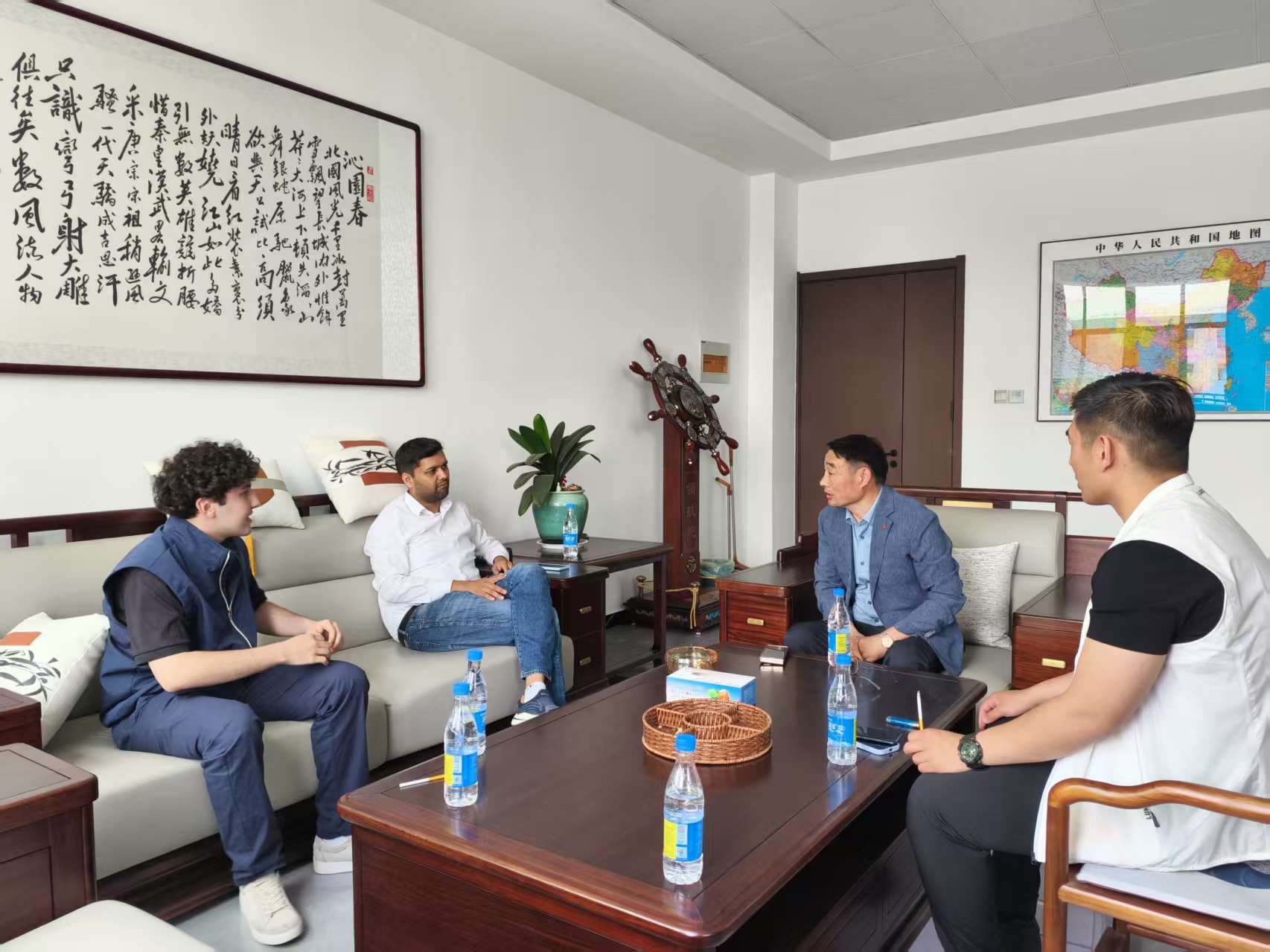 Khách hàng Ấn Độ đến thăm nhà máy TeZhong, đạt được sự đồng thuận về hợp tác lâu dài