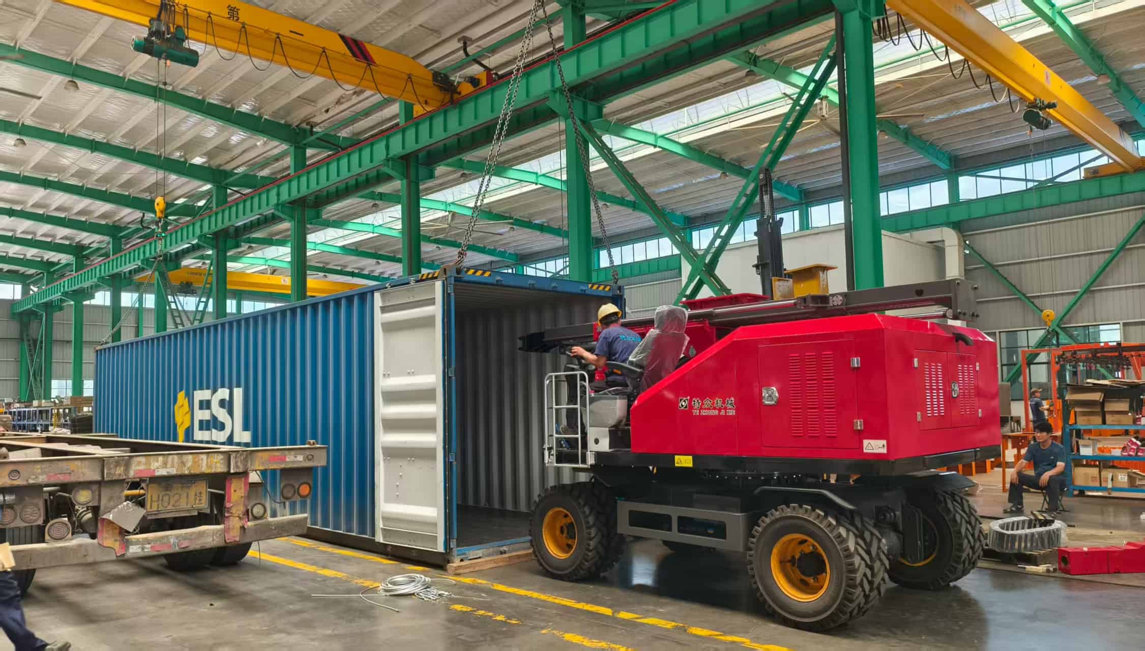 Lô hàng sản phẩm mới | Máy đóng cọc năng lượng mặt trời gắn bánh xe, hỗ trợ các dự án năng lượng mặt trời của Malaysia!